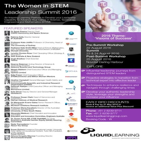 20161122_Women in Engineering Leadership Summit | PDF