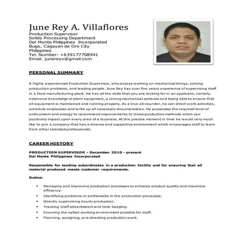 June Rey Villaflores Resume (2) (2) (1) | DOCX