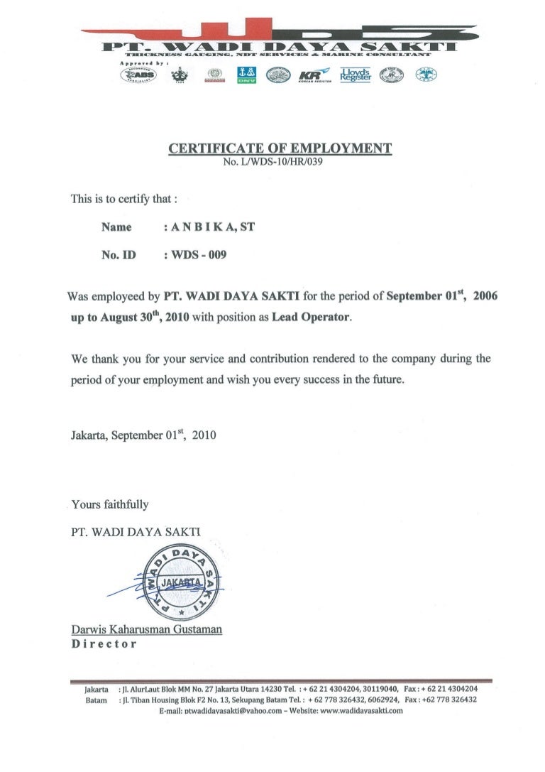 Packlaring WDS NDT Technician 