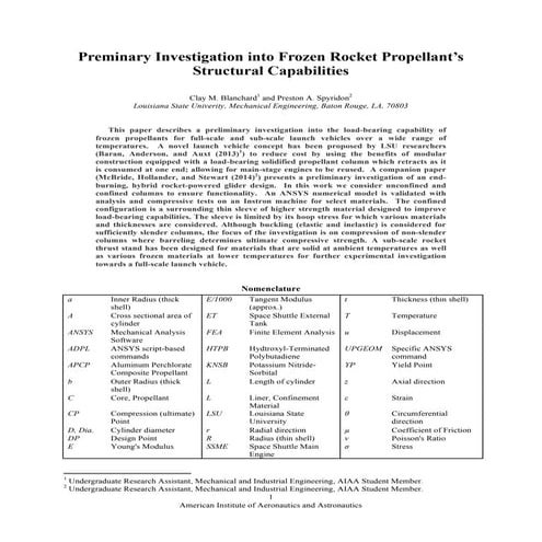 Matlab Rocket Simulation Project | PDF