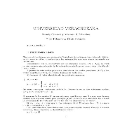 Bitácora N°2 (07 Feb - 10 Feb) Topología I