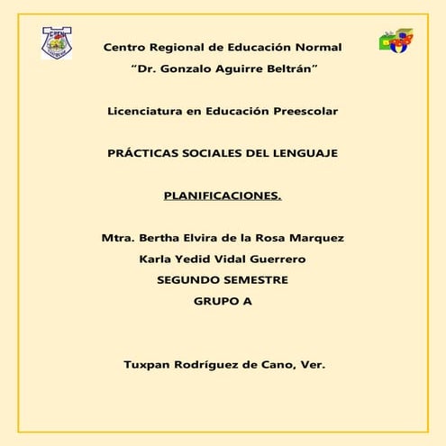 Prácticas sociales del lenguaje Evidencia.