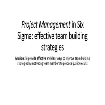 Effective Team Building Strategies