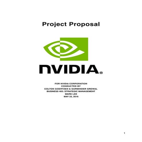 Nvidia Project Full