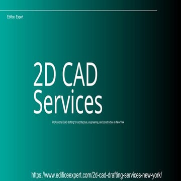 Professional 2D CAD Drafting Services in Hawaii for Architectural and ...