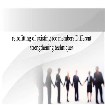 retrofitting of fire damaged rcc slabs,colums,beams