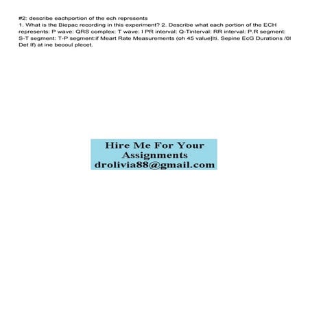 2 describe eachportion of the ech represents 1 What is t.pdf