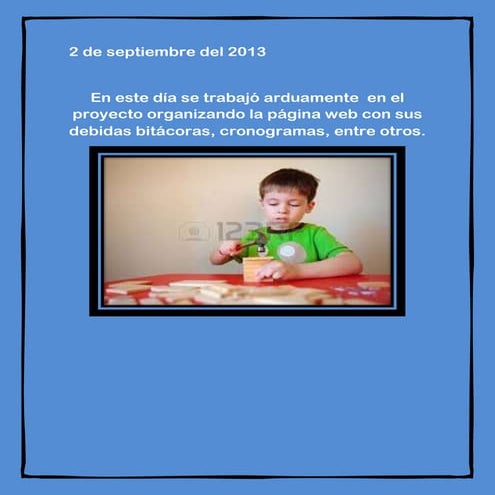 2 de septiembre del 2013