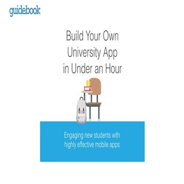 Build your own university app in under an hour - Jisc Digifest 2016