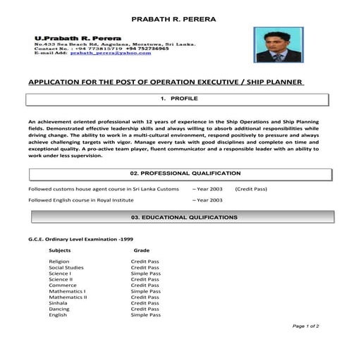 U P R PERERA CV (3)
