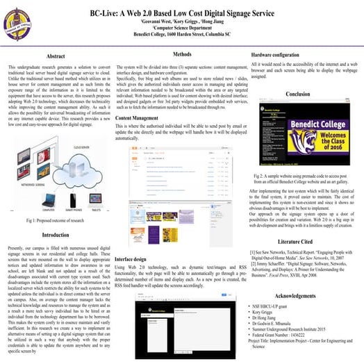 Digital Signage System Presentation | PPTX