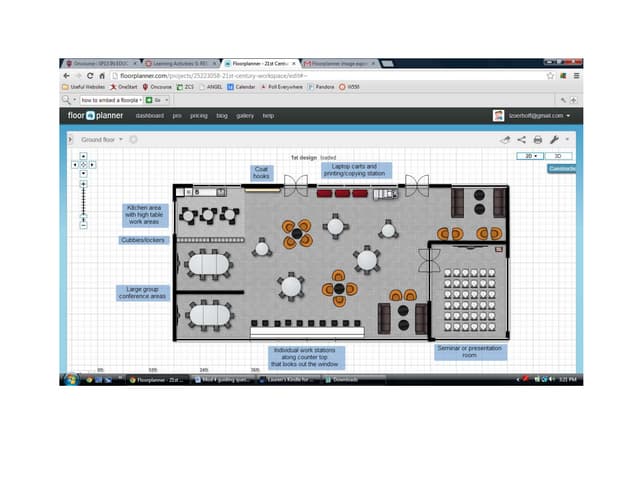 2 d floorplan