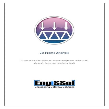 User Manual for 2D Frame Analysis Software | PDF