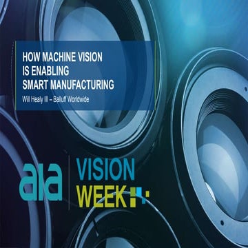Smart manufacturing through machine vision and artificial intelligence ...