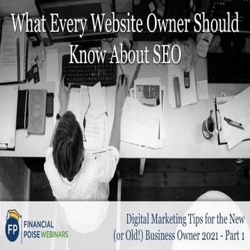 What Every Website Owner Should Know About SEO (Series: Digital Marketing Tip...