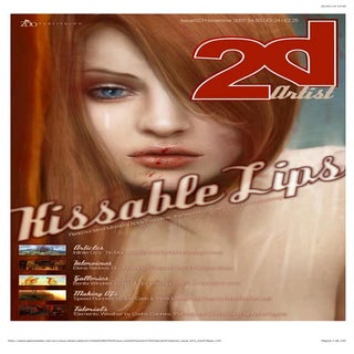 2 d kissable lips