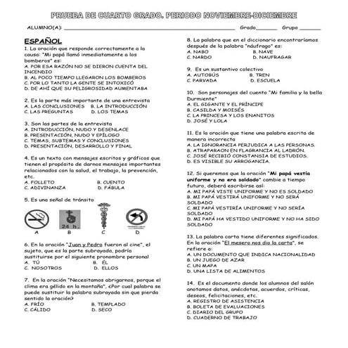 2do bimestre   cuarto