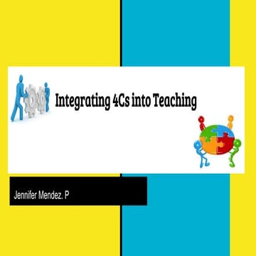 Integrating 4C´s into Teaching