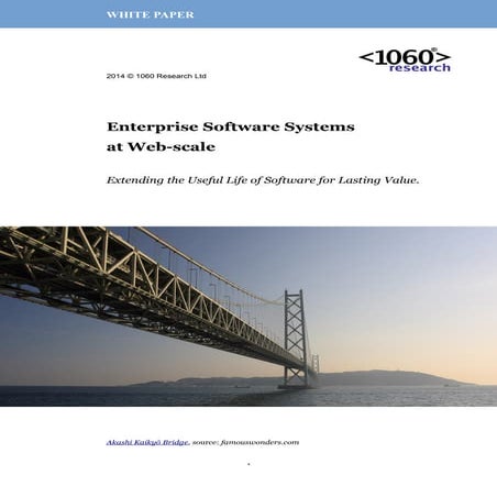 Enterprise Software at Web-Scale