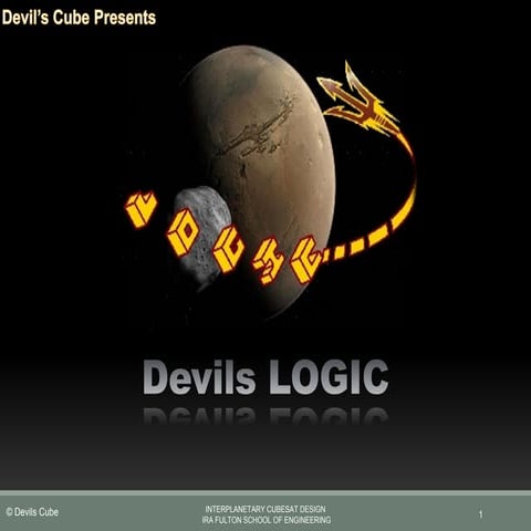 Devils Logic PDR presentation