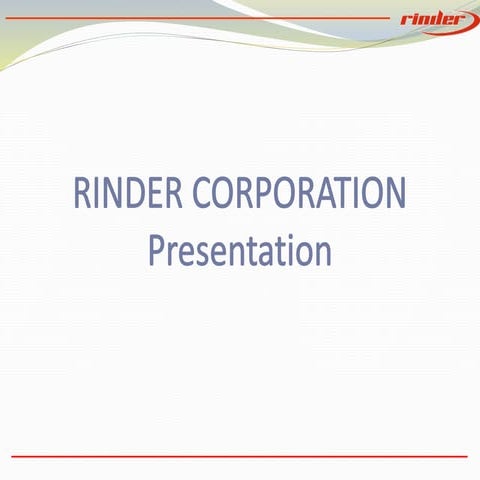 Rinder group presentation August 2015