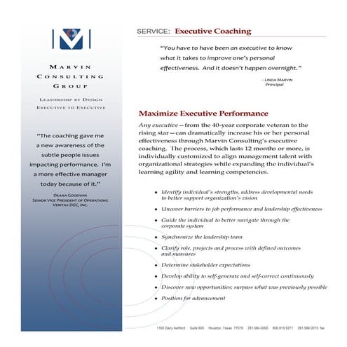 MC Executive Coaching