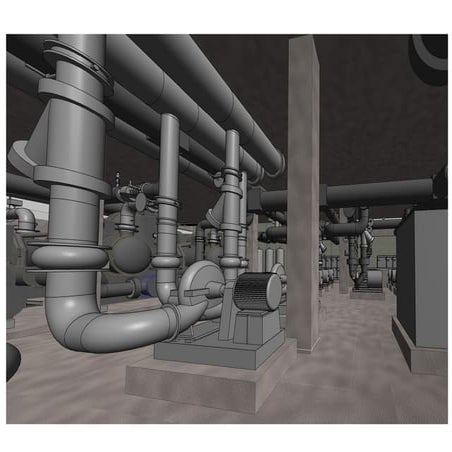 Chiller Plant Room Layout Inner View3