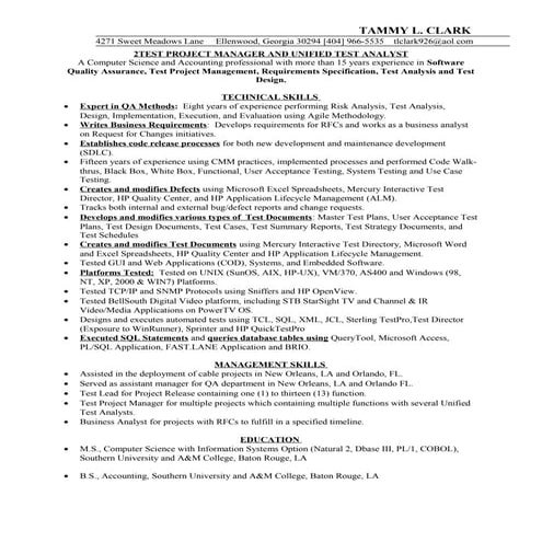 Tammy Clark Resume - Final