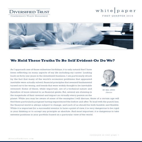DTC truths white paper