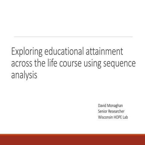 Sequence Analysis