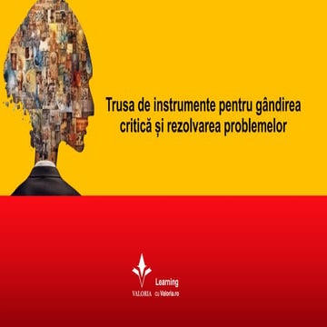 Trusa de instrumente pentru gândirea critică și rezolvarea problemelor
