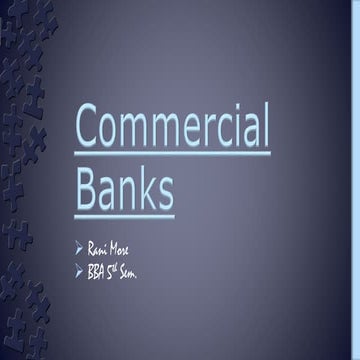 Commercial Banks