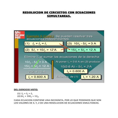 2, ecuaciones simultaneas