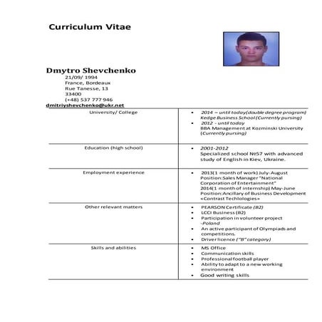 CV 2 | DOCX