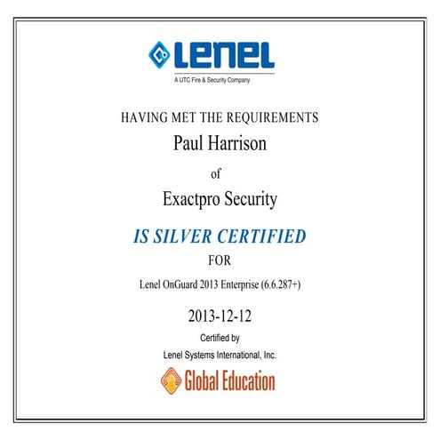 Silver_Certificate LENEL