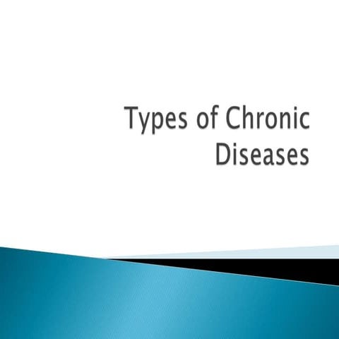 2 elective 2 types of chronic diseases | PPTX