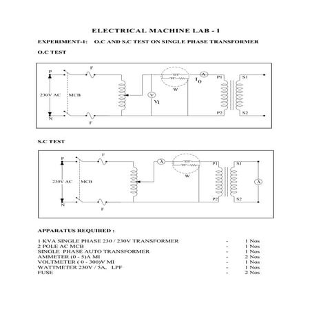 2 electrical machines lab