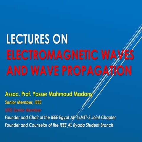 Maxwells equation and Electromagnetic Waves | PDF