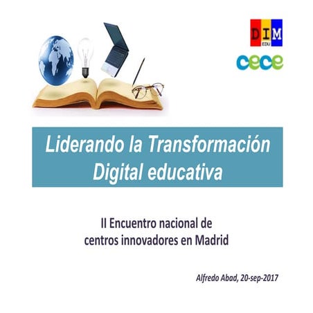 La Trasnformación Digital en Educación | PPTX