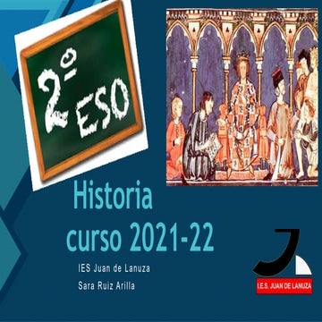 2º eso 2021 22presentacion de la asignatura