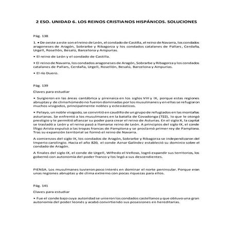 2 eso unidad 6. soluciones