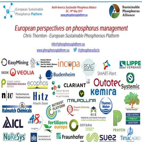 European perspectives on phosphorus management - North America Sustainable Ph...