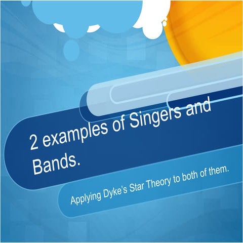2 Examples of Singers and Bands 