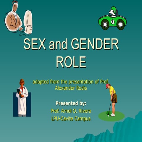 2F-Sex and Gender Roles  in kontemporaryung isyu