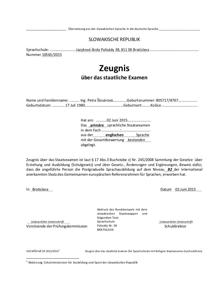 STAATSEXAMEN aus ENG STAATSEXAMEN aus ENG