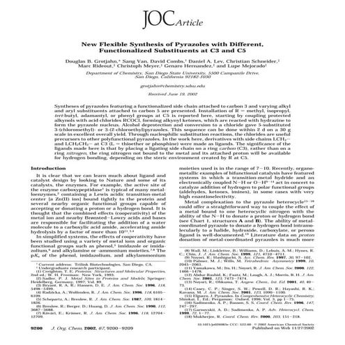 J. Org. Chem. 2002 Grotjahn