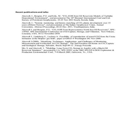 Recent publications and talks_2