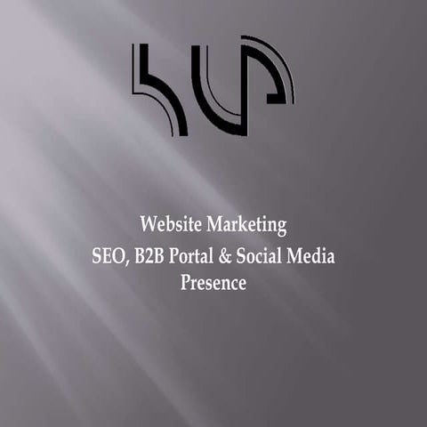 HLPL Website Marketing Presentation