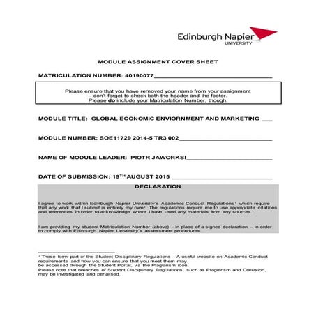 Az electronic assignment | DOCX