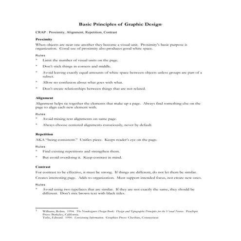 Basic Principles of Graphic Design
